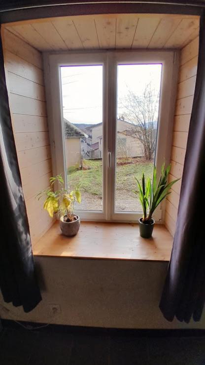 Maison Renove En Pierre Crotenay Exteriör bild