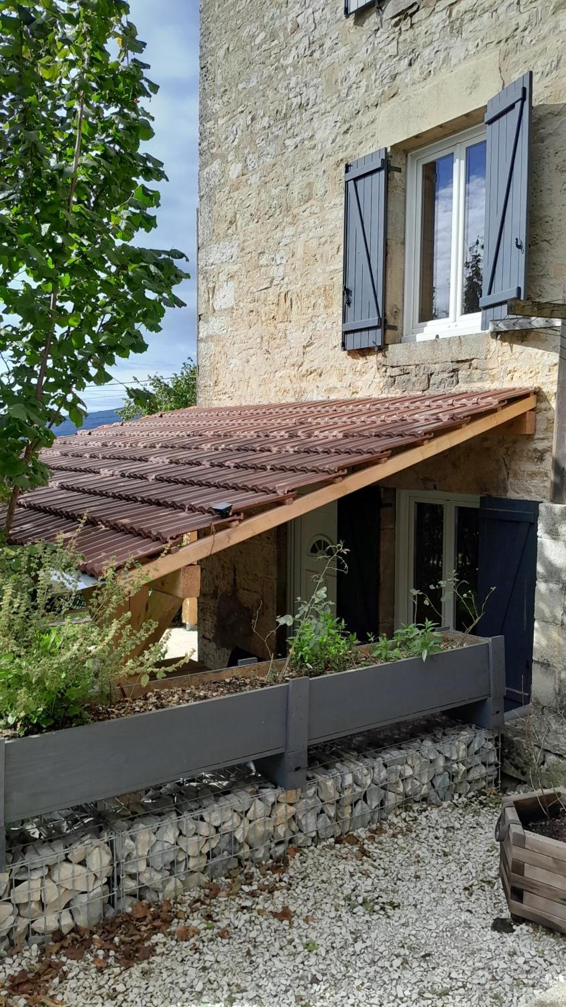 Maison Renove En Pierre Crotenay Exteriör bild